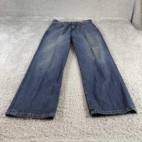Lucky Brand Other - Lucky Brand Blue Jeans Mens Size 28x30 487 Relaxed Fit 100% Cotton